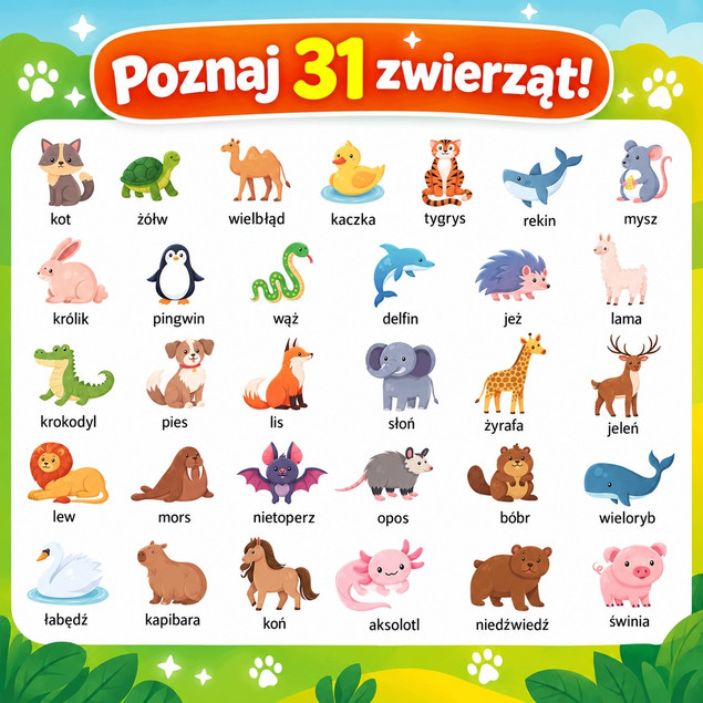 Złap pary. Zwierzątka Ale Pary Zwierzaki Gra Karciana Znajdź Parę Rodzinna