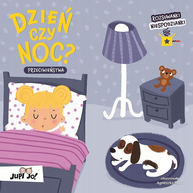 Rozsuwanki-niespodzianki Dzień czy noc Przeciwieństwa Magdalena Młodnicka