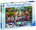 Puzzle Ravensburger 2000 elementów Świat zwierząt