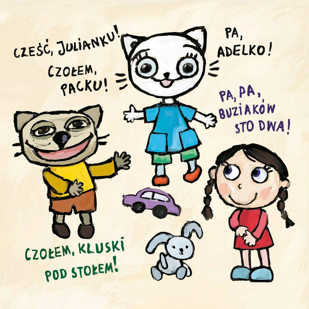 Kica Kocia NIE MOŻE ZASNĄĆ Anita Głowińska 3+ Media Rodzina