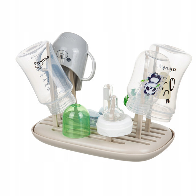 AKUKU Suszarka DO BUTELEK I SMOCZKÓW Turystyczna SKŁADANA Na Akcesoria