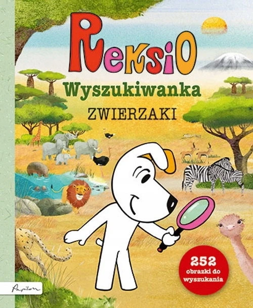 Reksio wyszukiwanka. Zwierzaki Maria Szarf