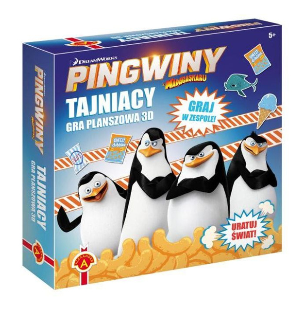 Alexander, Gra losowa, GRA 3D TAJNIACY - PINGWINY Z MADAGASKARU