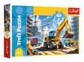 Trefl 17406 Puzzle 60 Koparka na budowie