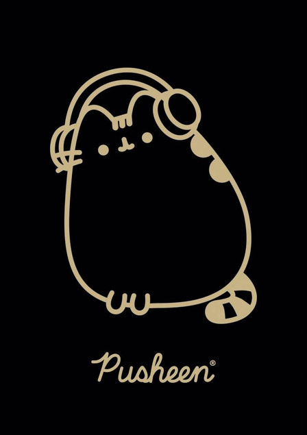 Zestaw 4 zeszytów A5 w kratkę (margines) 60 kartek UNIPAP Pusheen