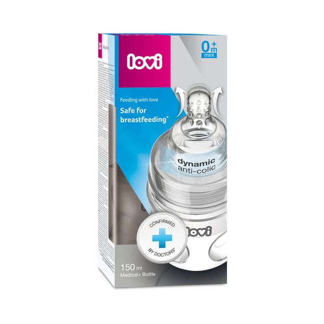 Butelka LOVI Medical+ 150 ml