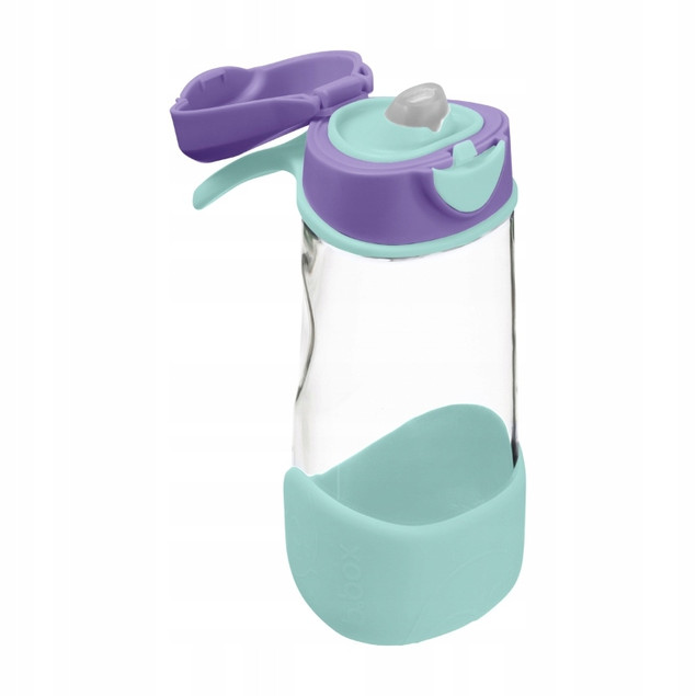 Sportowa Butelka Z Ustnikiem Dla Dzieci B.Box 450ml Fioletowa