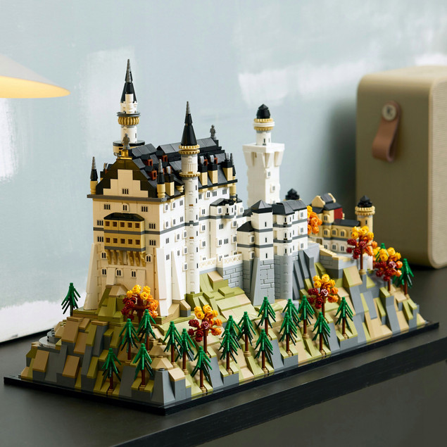 LEGO Architecture 21063 Zamek Neuschwanstein – Kolekcjonerski Model dla Dorosłych