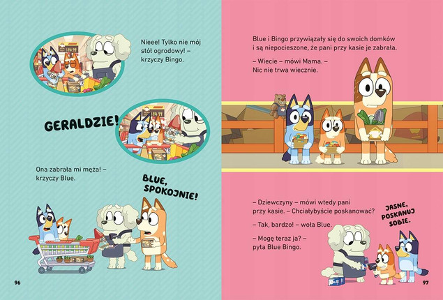 Bluey. Bajki 5 minut przed snem – książka dla dzieci 3+