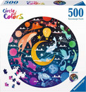 Okrągłe puzzle Krąg kolorów: Marzenia 500 elementów