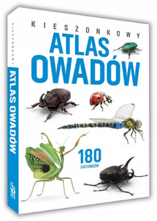 KIESZONKOWY ATLAS OWADÓW 180 GATUNKÓW KSIĄŻKA O OWADACH PORADNIK