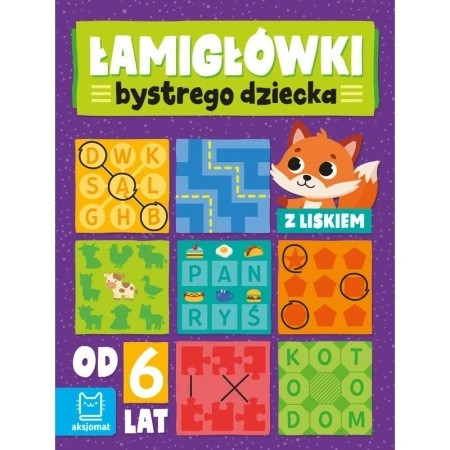 Łamigłówki dla Dzieci od 6 lat z Liskiem – Rozwój i Zabawa AKSJOMAT