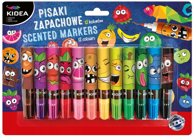 Pisaki zapachowe Kidea 12 szt.