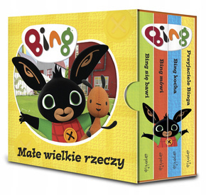 Bing Małe Wielkie Rzeczy Moja Pierwsza Biblioteczka 3+ HarperKids