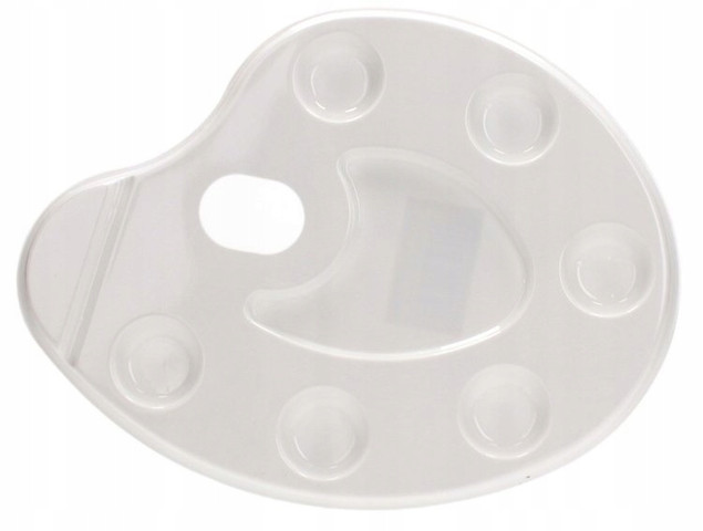 Paletka Do Farb Paleta Malarska Do Mieszania Biała Astra