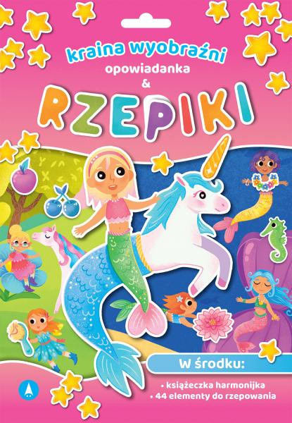 Kraina wyobraźni. Opowiadanka & Rzepiki Katarzyna Jankowiak | Książeczka Interaktywna 3+
