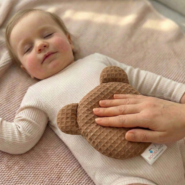 BOCIOLAND Termofor z PESTEK WIŚNI Medyczny Antyalergiczny Na Ból BRĄZ 180g