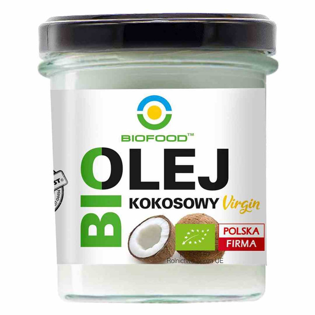 Olej kokosowy nierafinowany Bio Food 260 ml