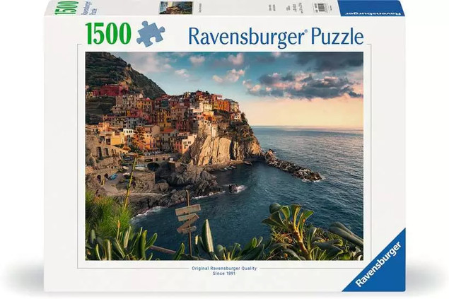Puzzle Ravensburger 1500 el. Widok na Cinque Terre