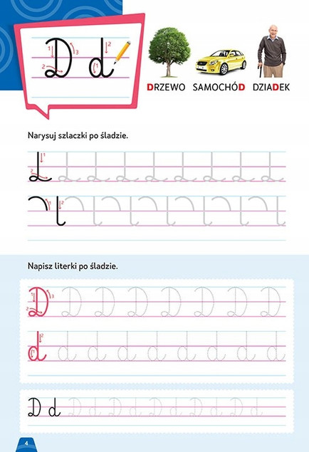 KALIGRAFIA Klasa 1-3 Ćwiczenia SZLACZKI LITERKI DODAWANIE ODEJMOWANIE Greg