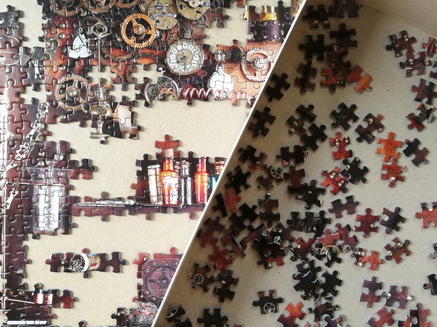 Puzzle Steam Punk 500 elementów Tactic – Fińska Jakość