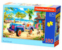 Puzzle Castorland Beach Escape 180 elementów - Układanka Plaża