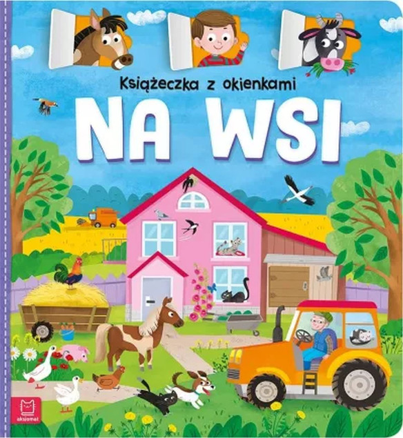 Książeczka z okienkami Zwierzęta Agnieszka Bator