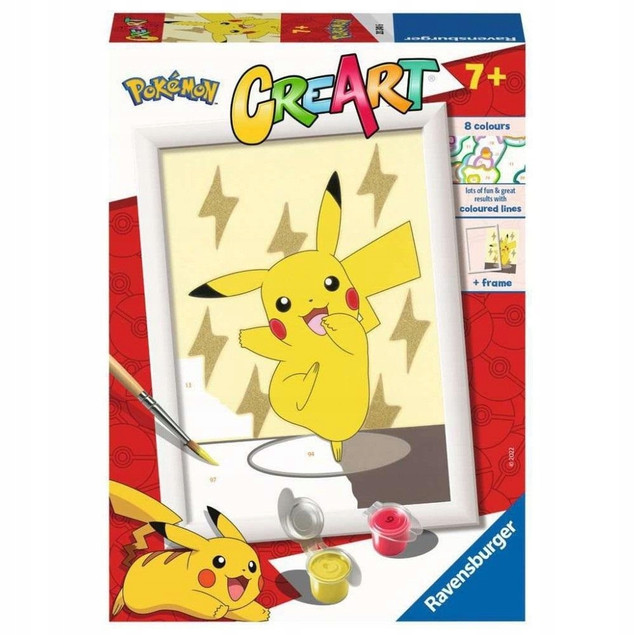 Ravensburger CreArt Pokemon malowanie po numerach 235711