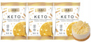 FRANK&OLI Ciastko Miękkie Keto SERNIK BIAŁA CZEKOLADA Bez Cukru 50g x3