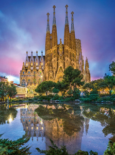 Puzzle 500 Układanka Sagrada Familia BARCELONA Świątynia 10+ Clementoni