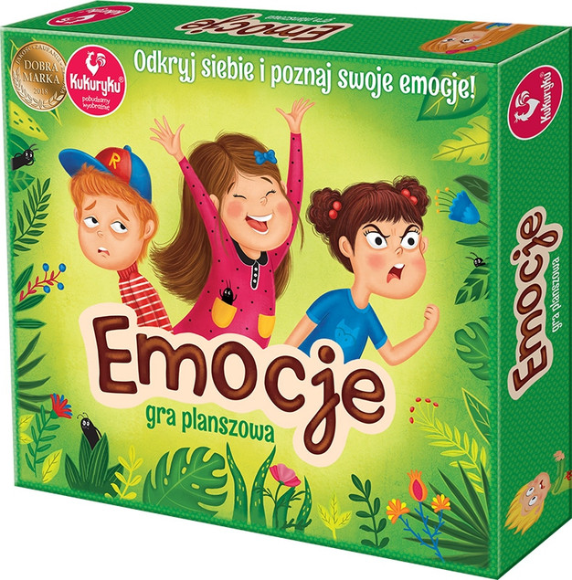 Gra Emocje Odkryj Siebie Kukuryku – Edukacyjna dla Dzieci 7+