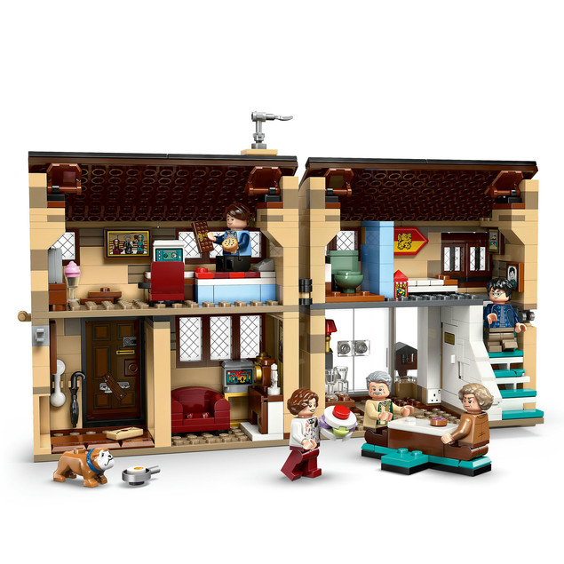 Zestaw LEGO Harry Potter 76451 Privet Drive: Wizyta Ciotki Marge 8+