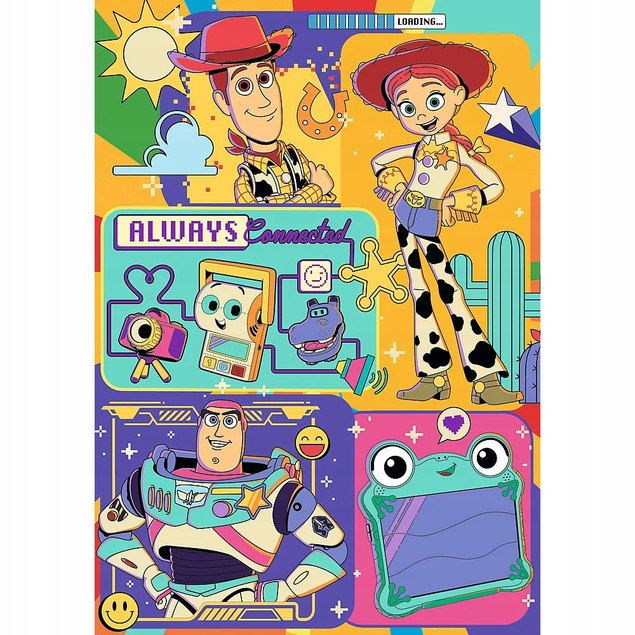 Puzzle Trefl 1000 elementów Toy Story 5 - Świat Zabawek