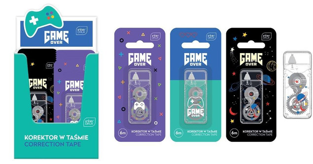Korektor w taśmie Game Over mix