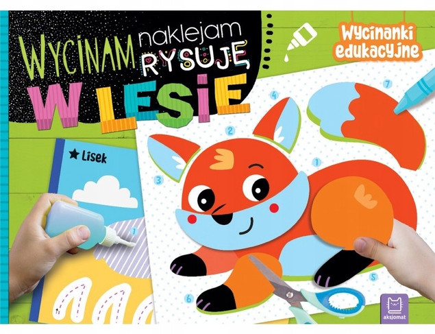 KSIĄŻECZKI DLA DZIECI WYCINAM NAKLEJAM RYSUJĘ