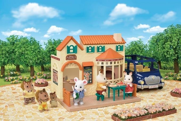 Sylvanian Families Pizzeria z ceglanym piecem