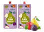 OWOLOVO Mus Owocowy 100% JABŁKO ŚLIWKA GRUSZKA Bez Dodatku Cukru 300g x2