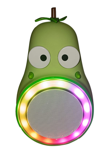 ZESTAW KARAOKE AWOKADO ASKATO GŁOŚNIK Z MIKROFONEM LED 10W PRZENOŚNY