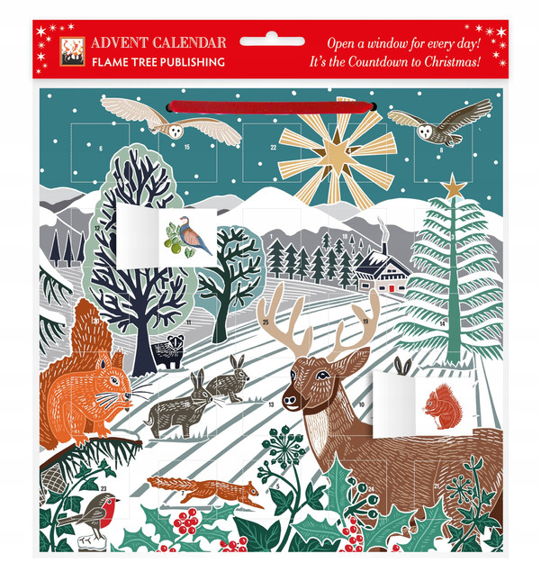 Kate Heiss: Winter Wonderland Advent Calendar (with stickers) Praca zbiorowa