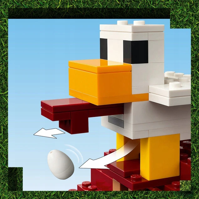 LEGO Minecraft Atak balonowego Ghasta na wioskę 21273_6