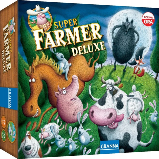 Gra planszowa Superfarmer deluxe Granna edycja odświeżona