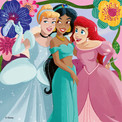 RAVENSBURGER - PUZZLE DISNEY PRINCESS 3x49P