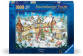 Puzzle 1000 Białe święta 50 urodziny Ravensburger