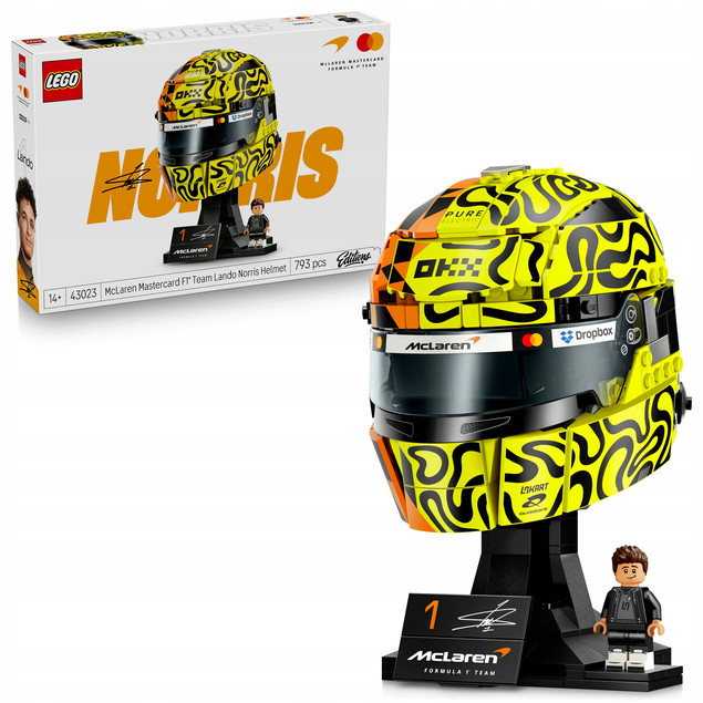 LEGO Editions 43023 Kask McLaren Mastercard F1 - Lando Norris (793 elem.)