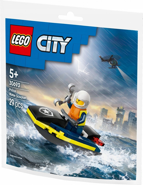 LEGO City 30693 Policyjny Skuter Wodny – Akcja na Wodzie