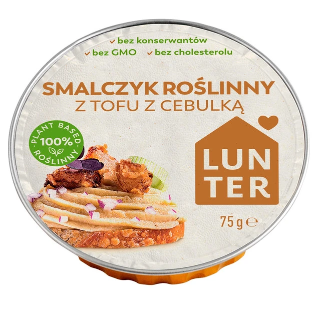 Smalec czosnek Lunter 80 g