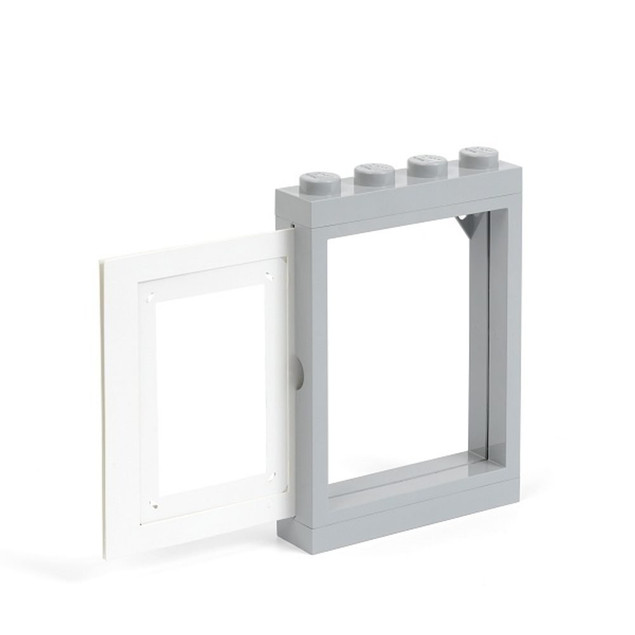 LEGO Ramka na Zdjęcia Czarna 19x27 cm z Passe-Partout
