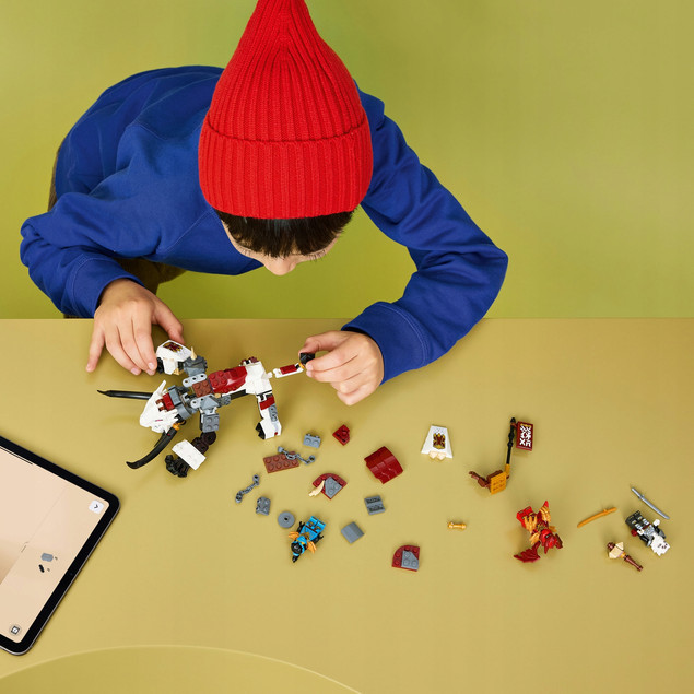 LEGO NINJAGO 71863 Zilvar i Smoczy Potwór Grimtak – Rozpocznij Epickie Starcie!