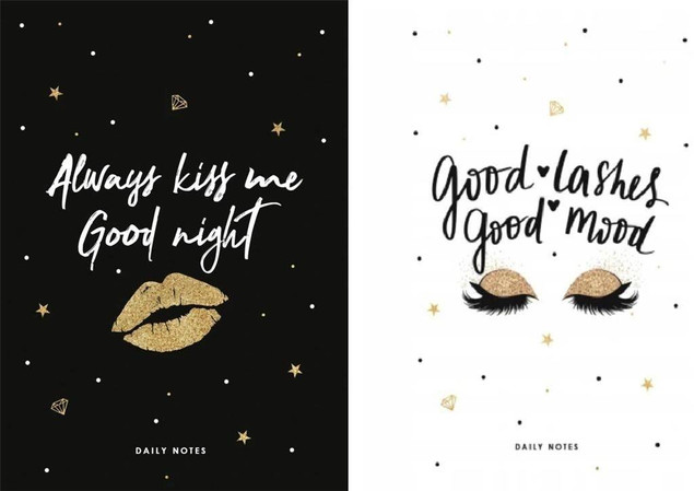 Notes A5/48K kropki Sketch¬e Kisses ASTRA