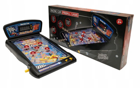 GRA ZRĘCZNOŚCIOWA PINBALL ASKATO 910718 dla Dzieci Rozwija Refleks